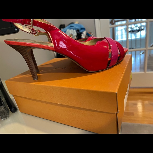 Unisa red multicolored pumps - Picture 6 of 6